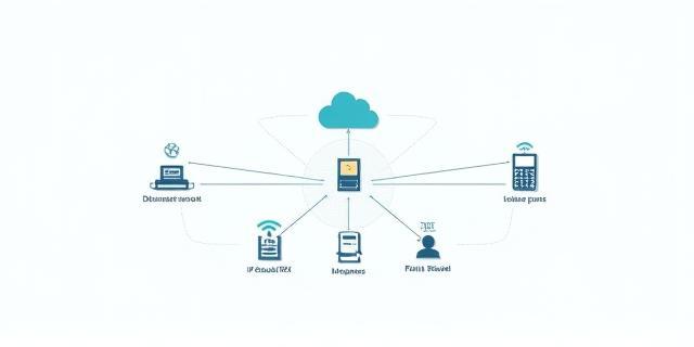 Schema architettura VoIP Linea Fissa Telecom Solutions